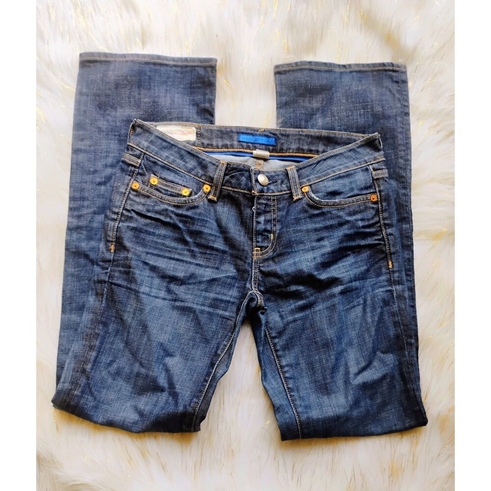 Martin Osa Womens Discontinued Premium Blue Denim Jeans Indigo - 27 Reg Boot Cut